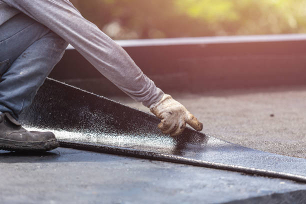Professional Crawl Space Encapsulation technician working in Gruetli-Laager, TN
